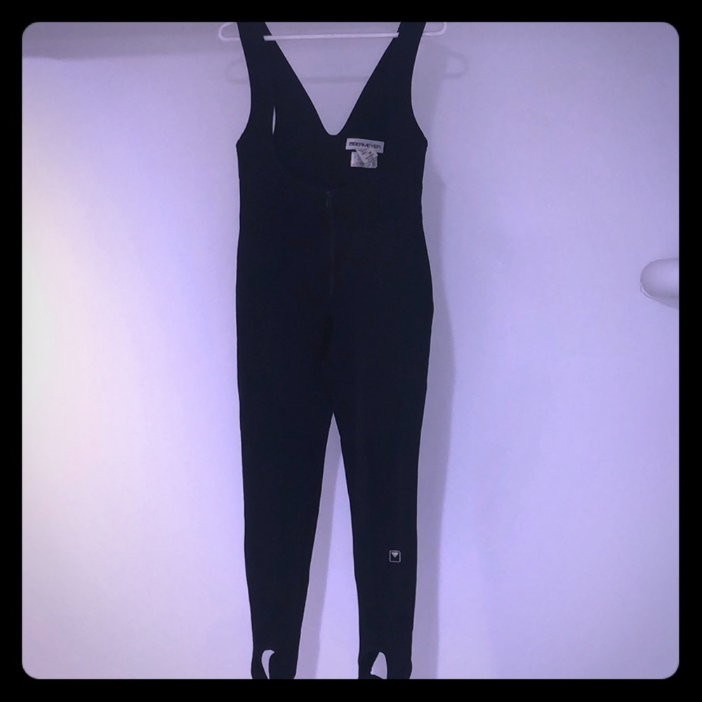 Really cool vintage style ski bib